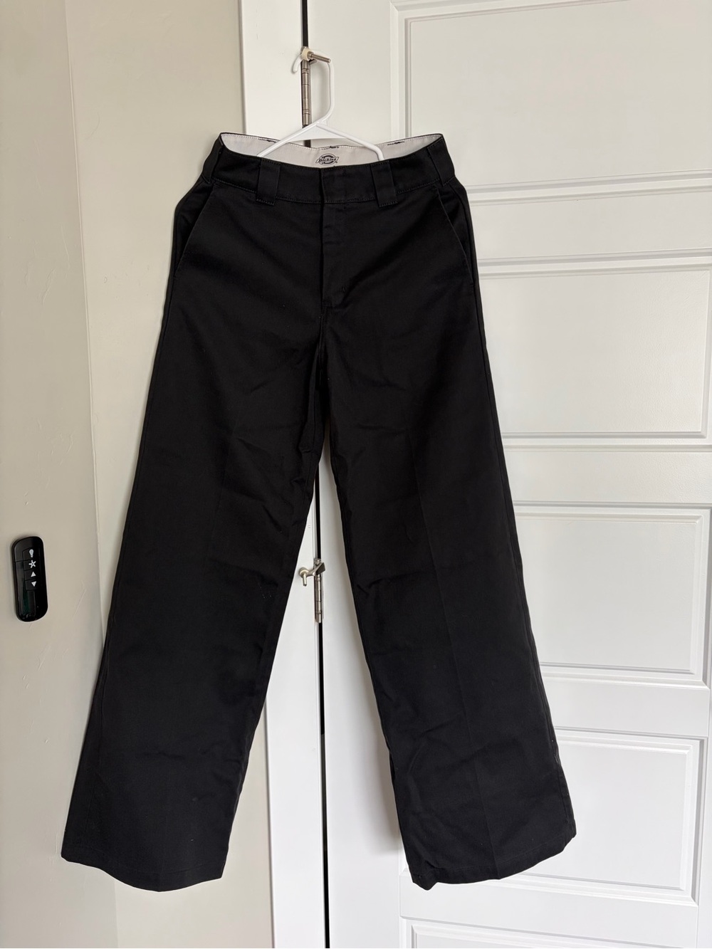 Dickies Black Straight-Leg Women's Work Pants